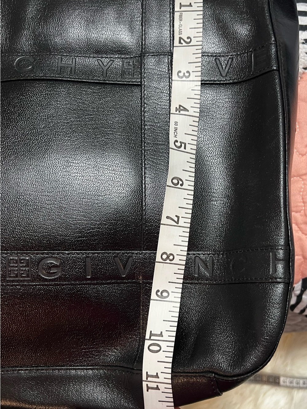 Authentic Vintage GIVENCHY Black
Leather Shoulder Bag - Picture 9 of 16